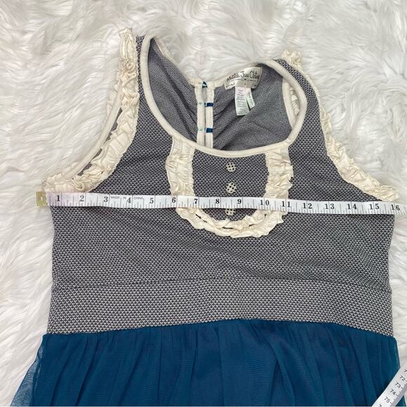 Matilda Jane Good Hart Under The Stars Cher Dress Blue Size S A Line Sleeveless - Picture 7 of 7